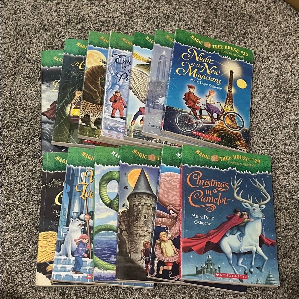 Magic tree house book set